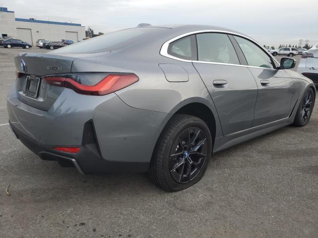 BMW I4 EDRIVE 2024 gray  electric WBY73AW03RFS35908 photo #4