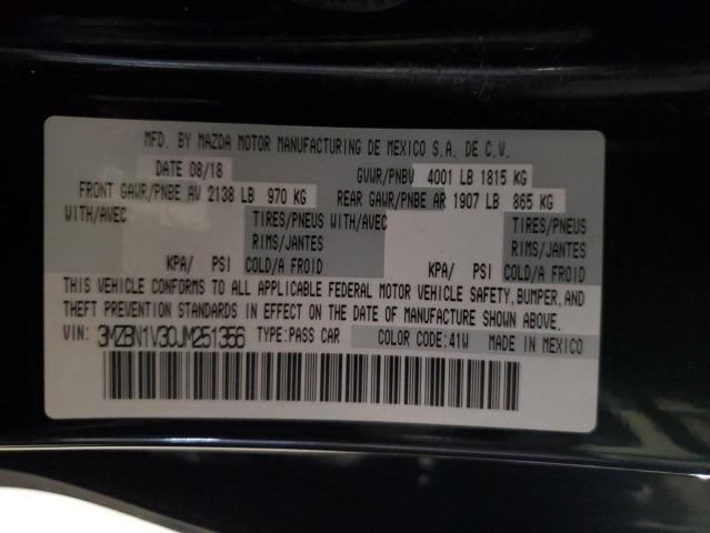 2018 MAZDA 3 TOURING - 3MZBN1V30JM251356