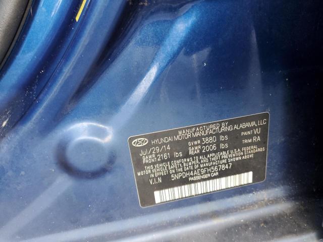 VIN 5NPDH4AE9FH567847 2015 Hyundai Elantra, SE no.13