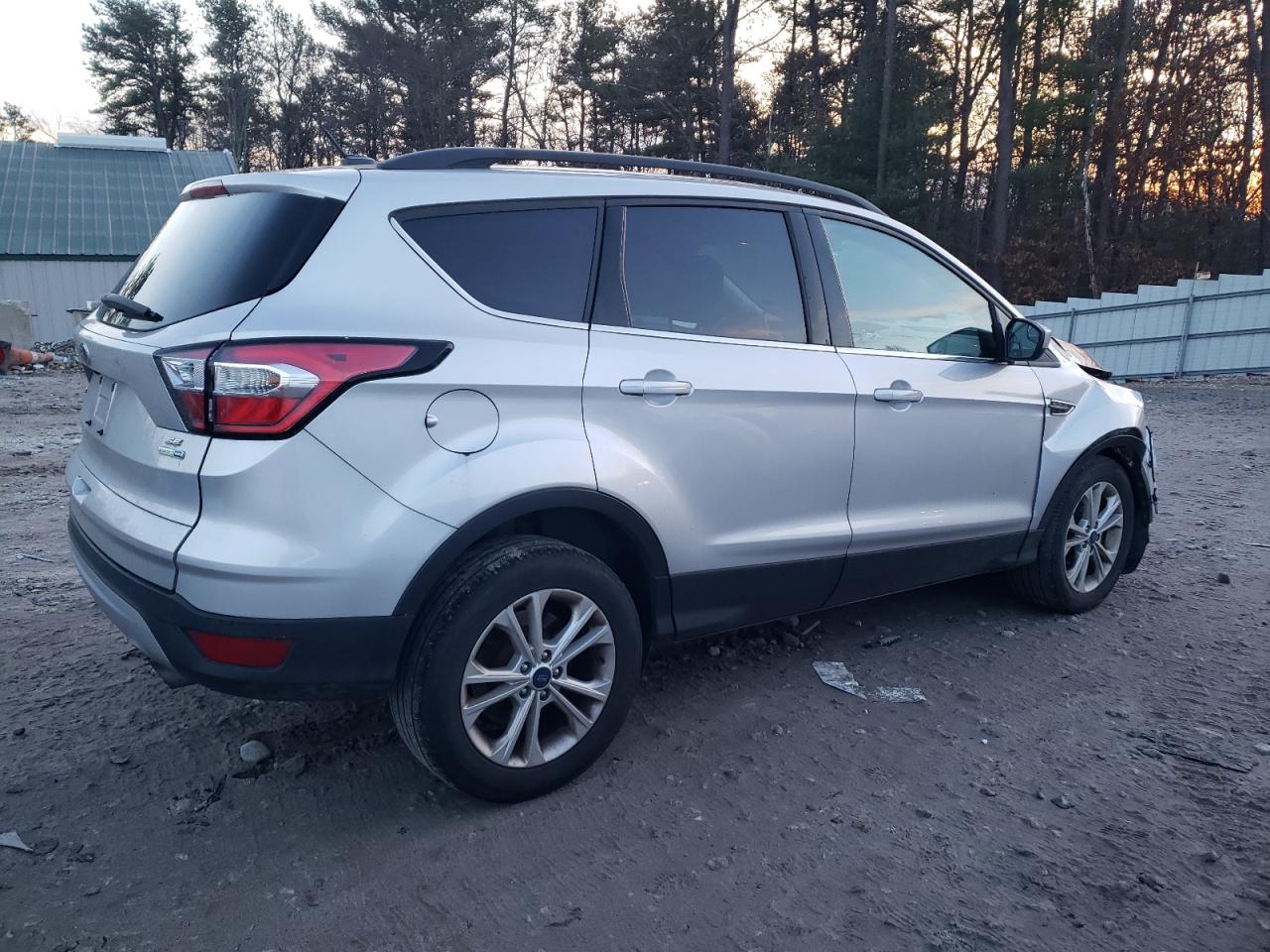 Lot #3024266891 2018 FORD ESCAPE SE