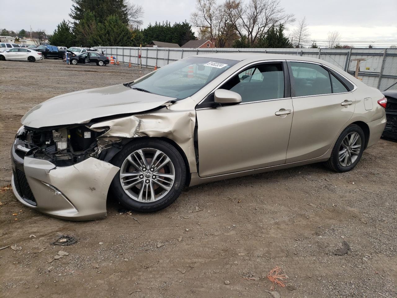 Lot #3026018956 2015 TOYOTA CAMRY SE