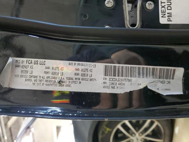 2019 DODGE CHARGER SX - 2C3CDXJG1KH757949