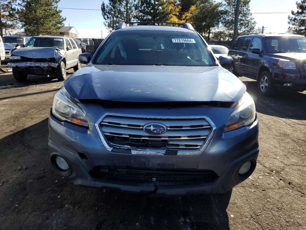 Lot #2994382106 2015 SUBARU OUTBACK 2.