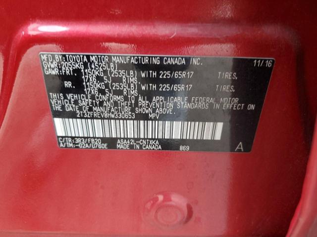 2017 TOYOTA RAV4 LE - 2T3ZFREV8HW330653