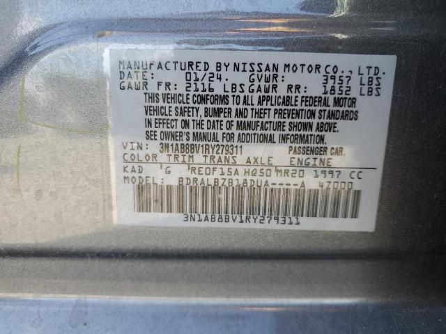 VIN 3N1AB8BV1RY279311 2024 NISSAN SENTRA no.12