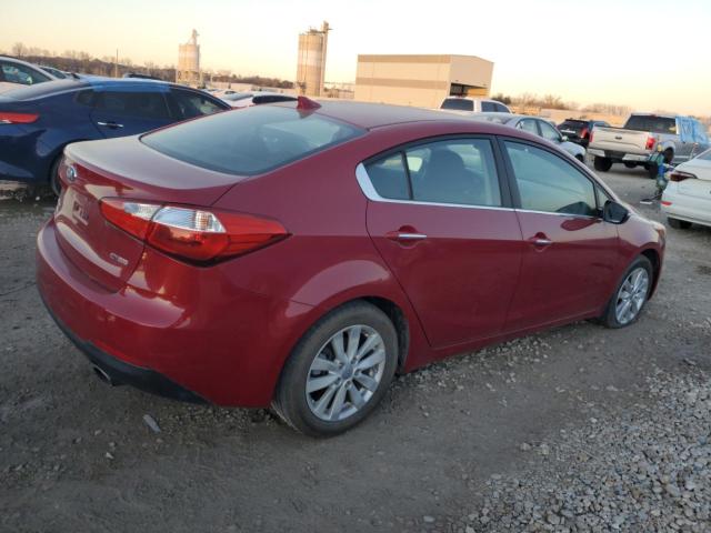 KIA FORTE EX 2014 red sedan 4d gas KNAFX4A8XE5104858 photo #4