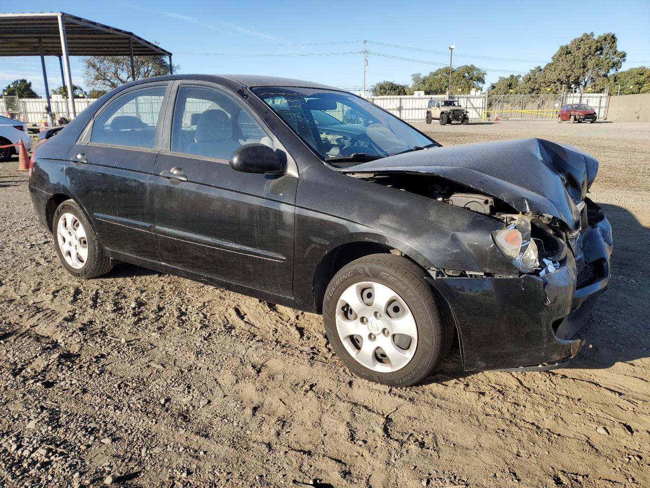 Lot #2994128262 2008 KIA SPECTRA EX