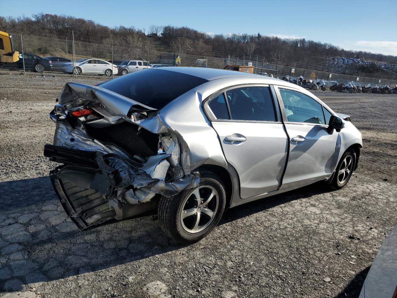 Lot #3033327881 2015 HONDA CIVIC SE