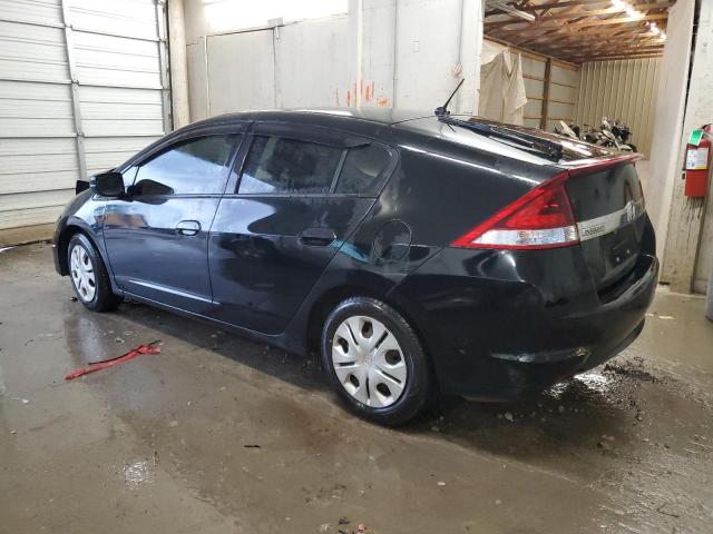 HONDA INSIGHT LX 2012 black  hybrid engine JHMZE2H59CS002986 photo #3