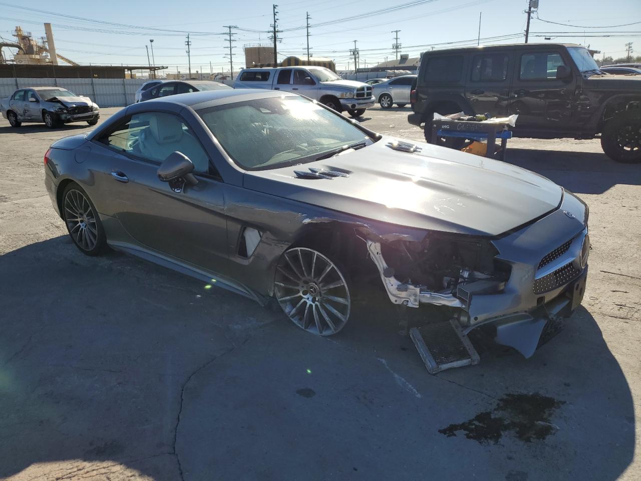 Lot #2996686509 2019 MERCEDES-BENZ SL 550