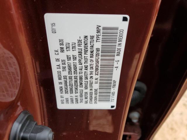 2015 HONDA CR-V EX - 3CZRM3H58FG705169