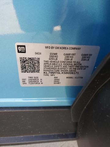 2025 CHEVROLET TRAILBLAZE - KL79MTSLXSB006171