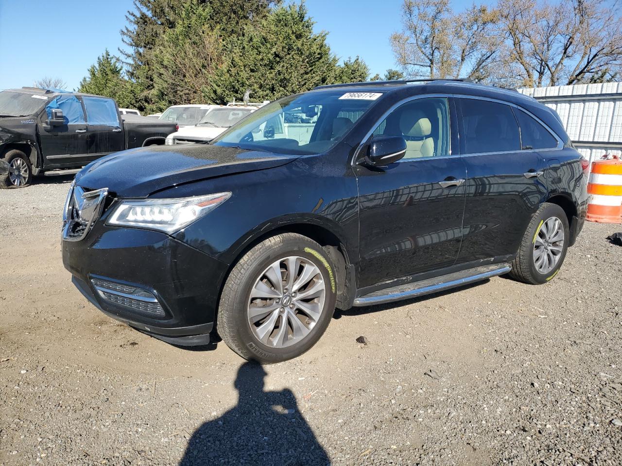 Lot #2991687035 2014 ACURA MDX TECHNO