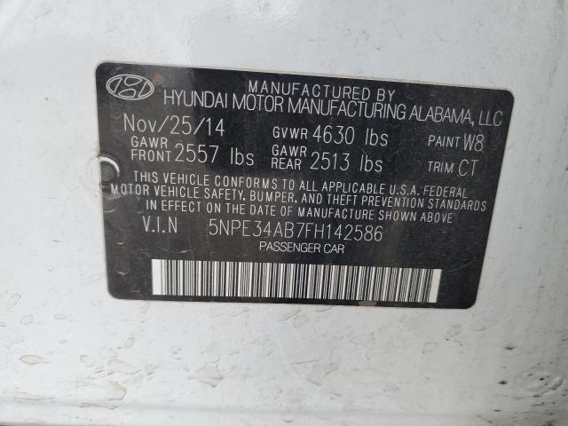 2015 HYUNDAI SONATA SPO - 5NPE34AB7FH142586