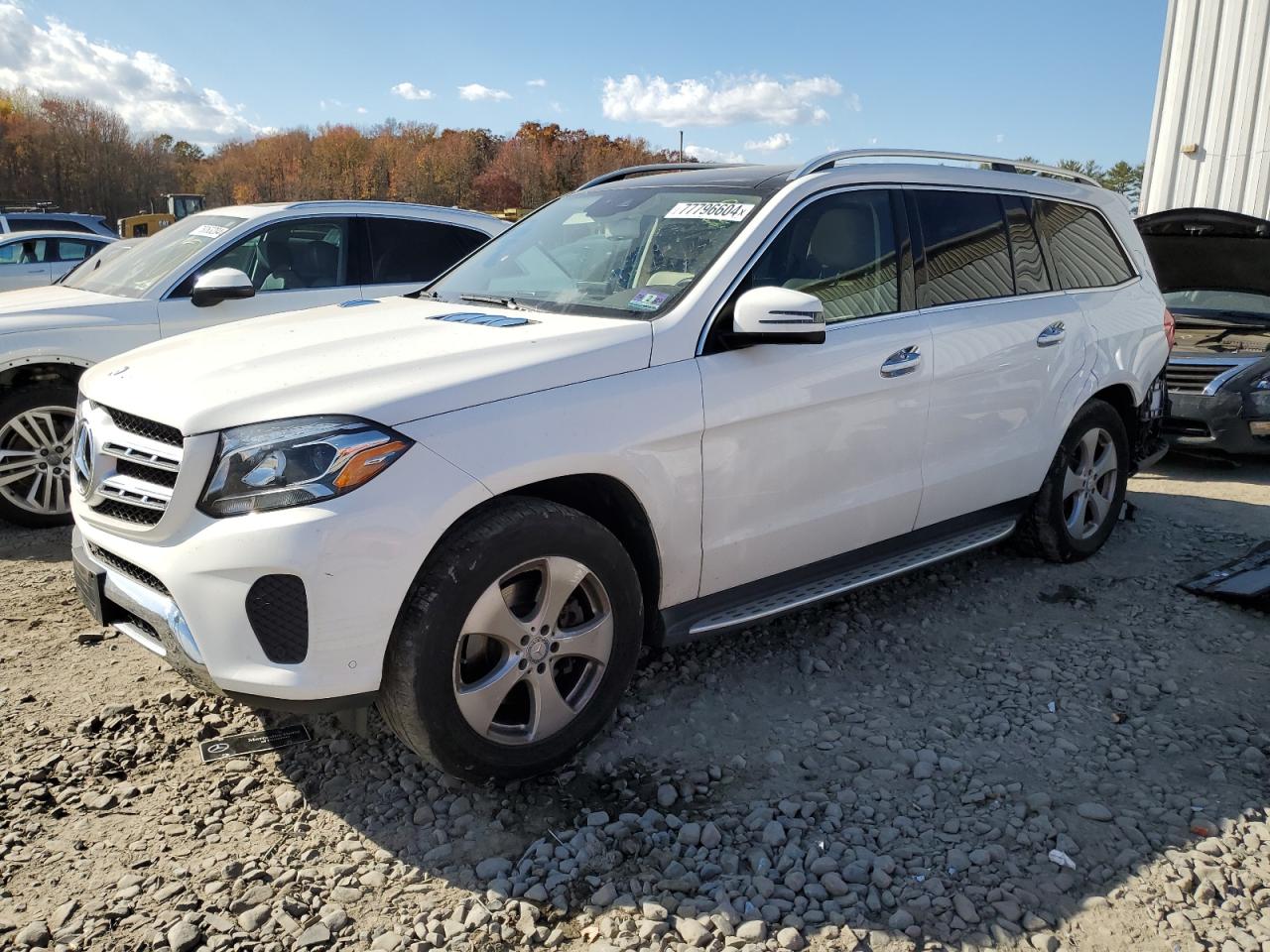 Lot #3024922354 2017 MERCEDES-BENZ GLS 450 4M