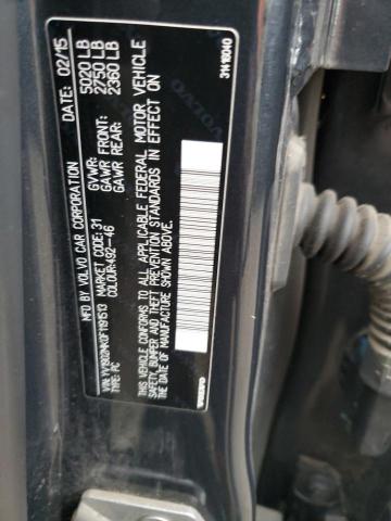 2015 VOLVO S80 PREMIE YV1902MK0F1191513