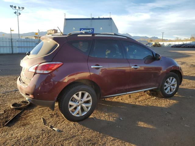 NISSAN MURANO S 2012 maroon  gas JN8AZ1MW5CW203552 photo #4