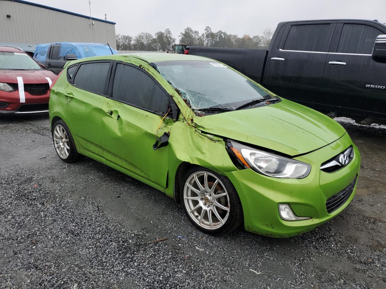 Lot #2972206171 2012 HYUNDAI ACCENT GLS