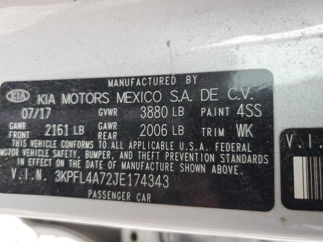 2018 KIA FORTE LX - 3KPFL4A72JE174343