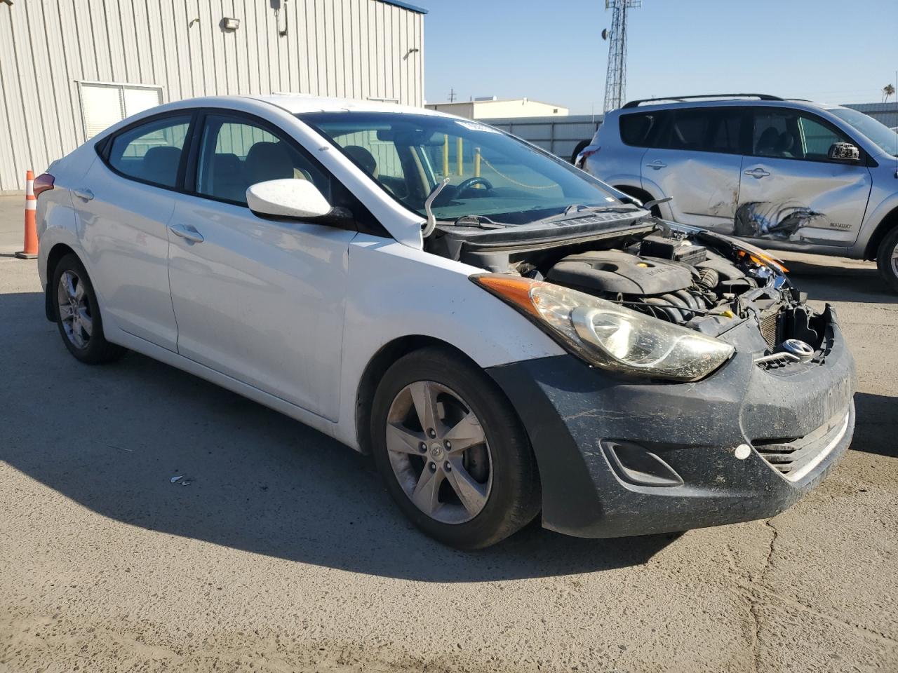 Lot #3029324772 2013 HYUNDAI ELANTRA GL