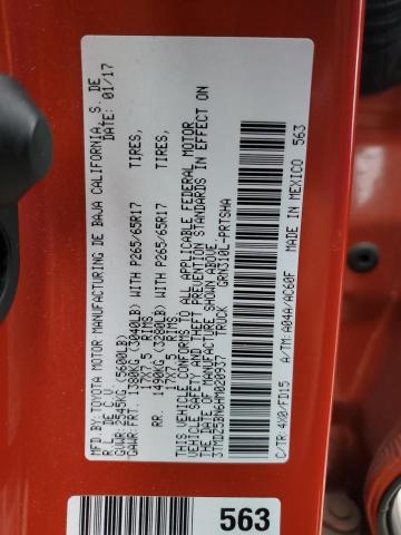 2017 TOYOTA TACOMA DOU - 3TMDZ5BN6HM020937