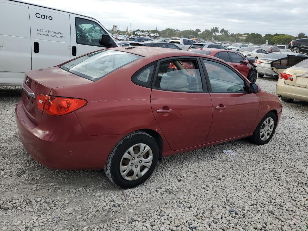 Lot #2993067473 2010 HYUNDAI ELANTRA BL