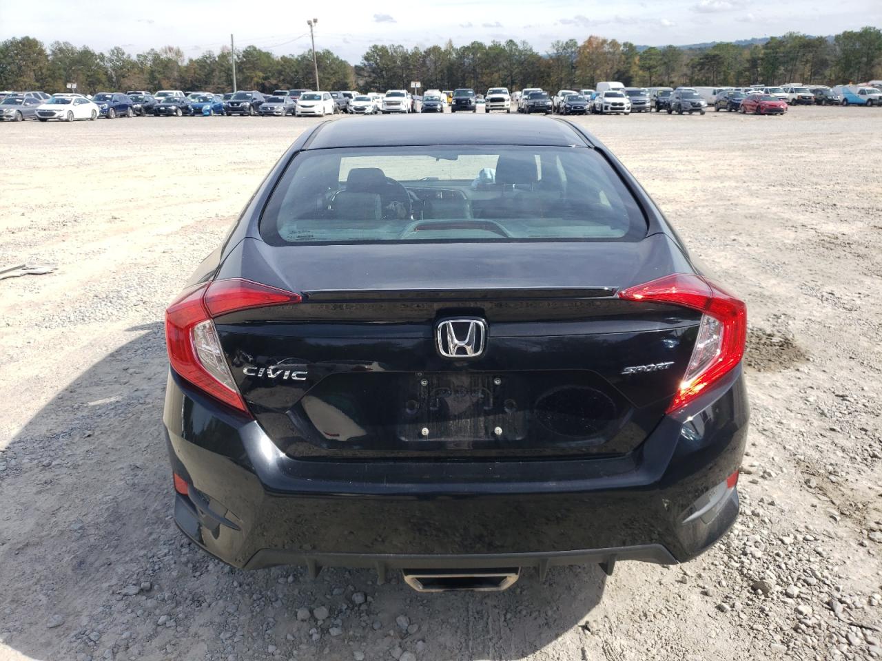 Lot #2989448615 2020 HONDA CIVIC SPOR