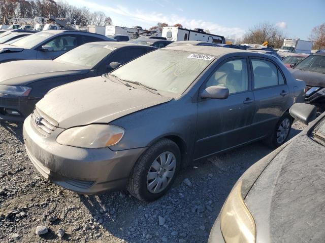 TOYOTA COROLLA CE 2004 gray  gas 2T1BR38EX4C207734 photo #1