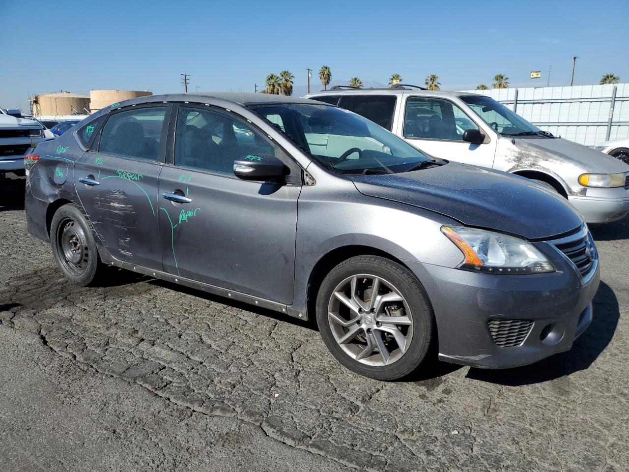 Lot #3033213832 2015 NISSAN SENTRA S