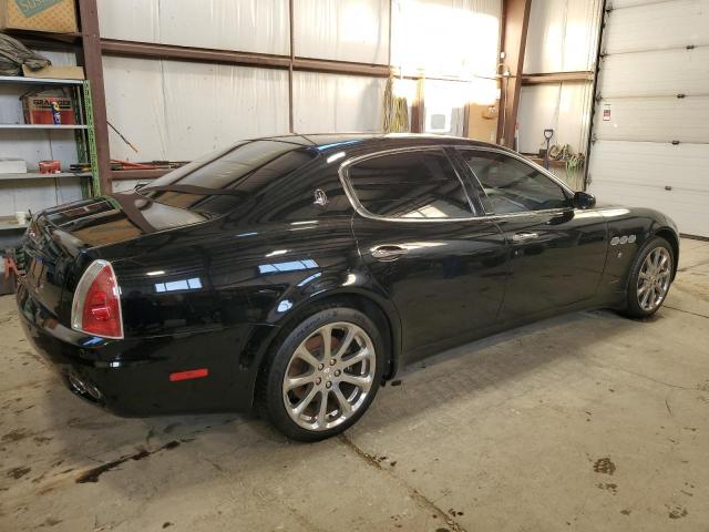 MASERATI QUATTROPOR 2007 black sedan 4d gas ZAMFE39A170032633 photo #4