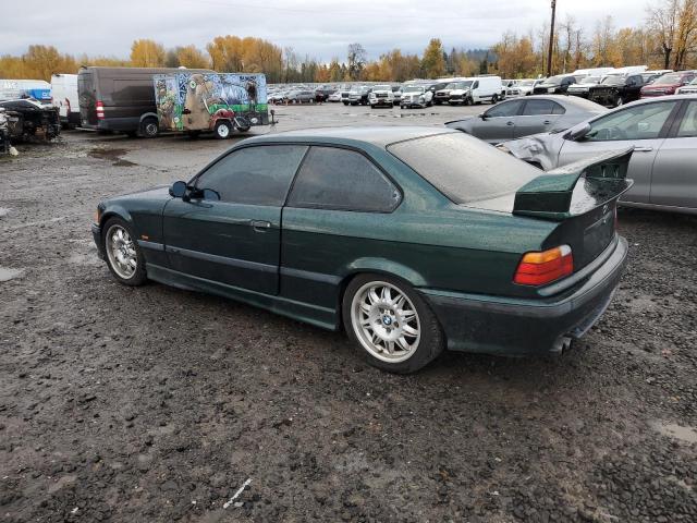 BMW M3 1998 green coupe gas WBSBG933XWEY79977 photo #3