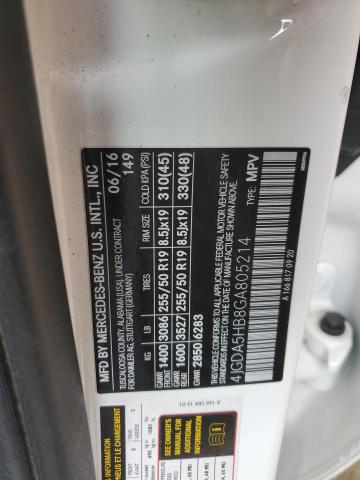 2016 MERCEDES-BENZ GLE 350 4M - 4JGDA5HB8GA805214