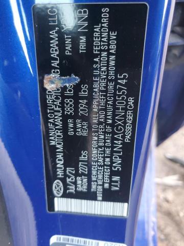 2022 HYUNDAI ELANTRA SE - 5NPLN4AGXNH055745