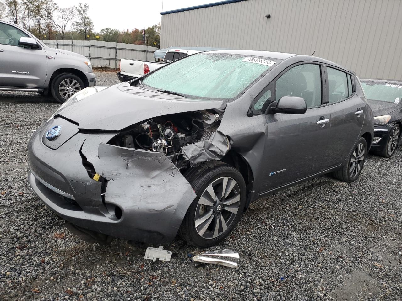 Lot #2969785308 2017 NISSAN LEAF S