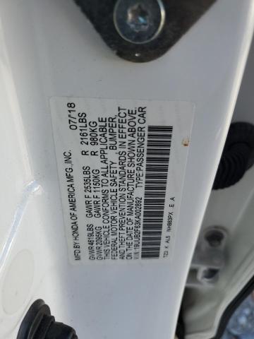 2019 ACURA TLX TECHNO - 19UUB2F63KA002892