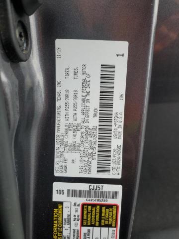 2020 TOYOTA TUNDRA CRE - 5TFEY5F16LX263102