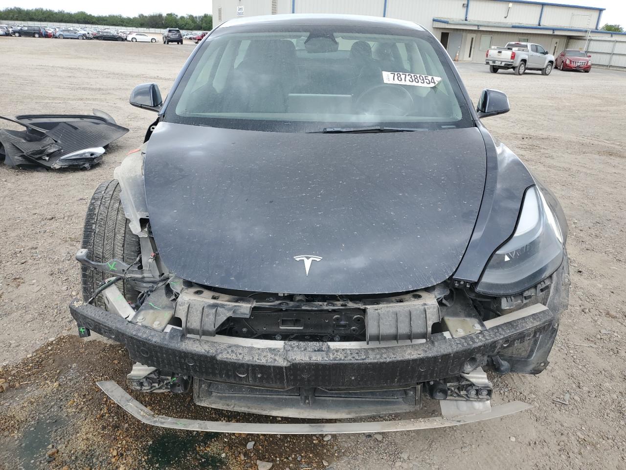 Lot #2989393639 2022 TESLA MODEL 3