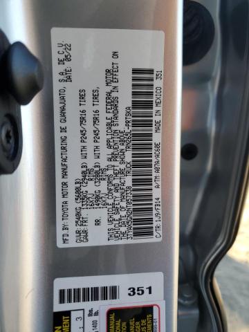 2022 TOYOTA TACOMA DOU - 3TYAX5GN2NT057338