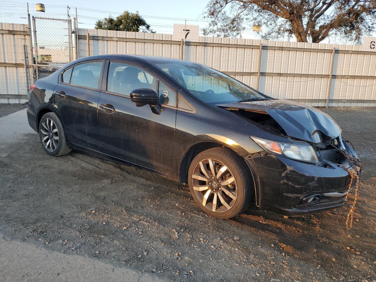 Lot #3008921605 2014 HONDA CIVIC EXL