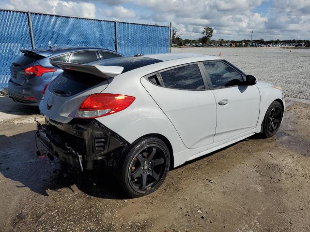 HYUNDAI VELOSTER T 2015 gray  gas KMHTC6AE7FU216359 photo #4