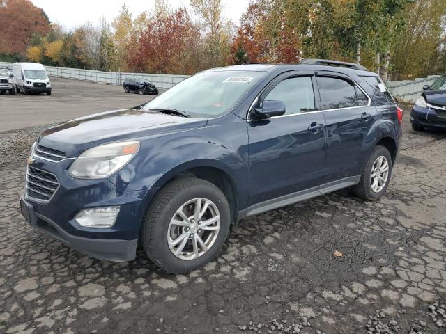 CHEVROLET EQUINOX LT 2017 blue  gas 2GNFLFEK9H6127662 photo #1