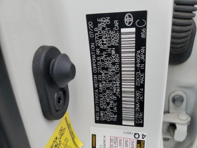 2020 TOYOTA C-HR XLE - JTNKHMBX5L1091859