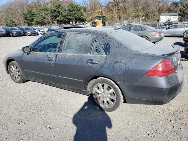 HONDA ACCORD EX 2007 charcoal  gas 1HGCM66527A083315 photo #3