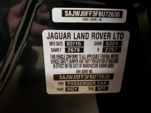 2015 JAGUAR XF 3.0 SPO SAJWJ0FF3F8U72630