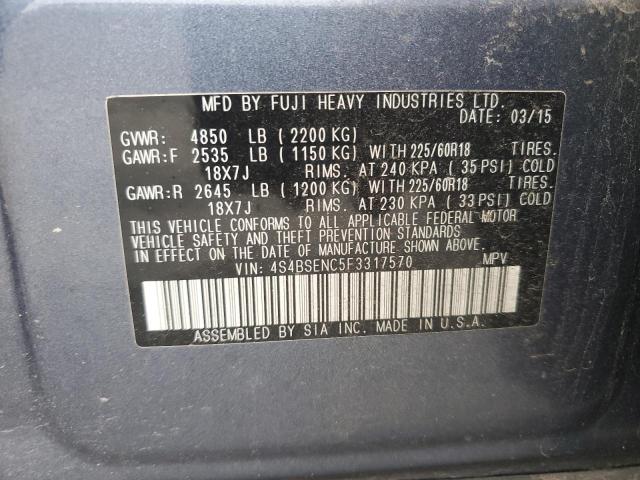 2015 SUBARU OUTBACK 3. - 4S4BSENC5F3317570