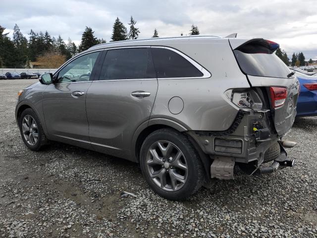 KIA SORENTO SX 2016 gray  gas 5XYPK4A10GG050814 photo #3