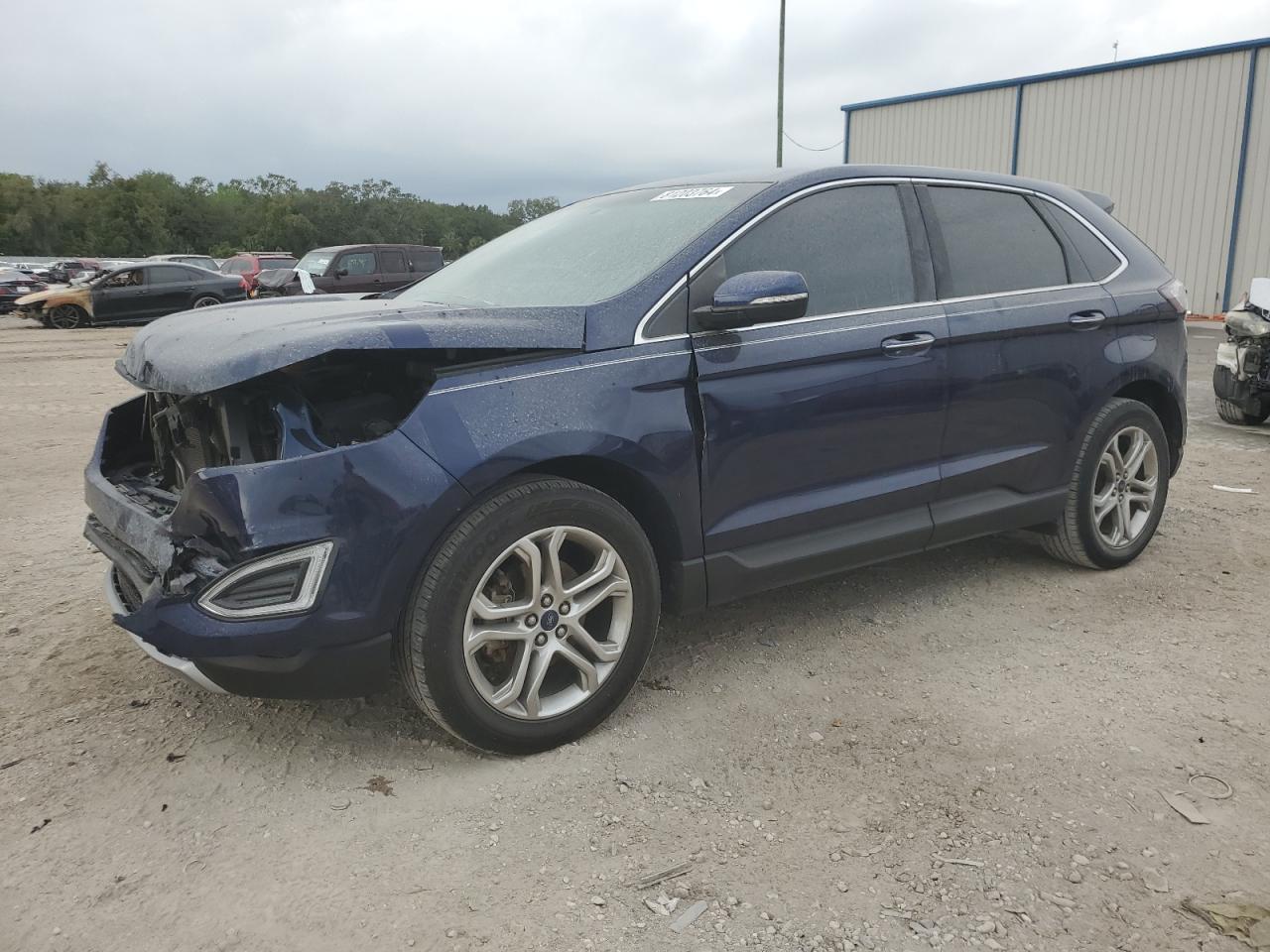 Lot #3024267977 2016 FORD EDGE TITAN