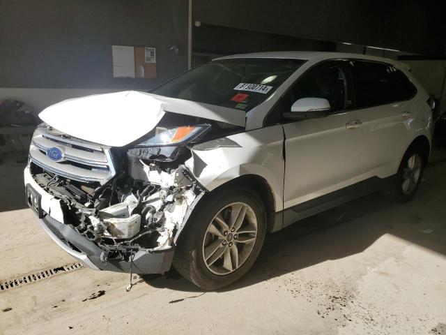 FORD EDGE SEL 2015 white  gas 2FMTK4J95FBB79750 photo #1