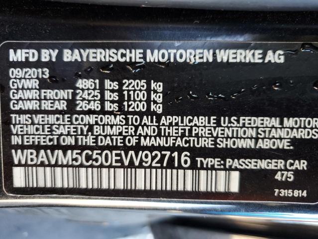 VIN WBAVM5C50EVV92716 2014 BMW X1 no.13