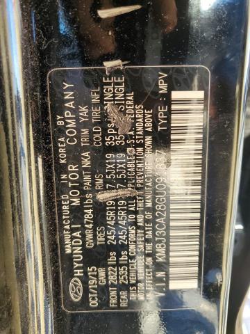 2016 HYUNDAI TUCSON LIM - KM8J3CA28GU091837